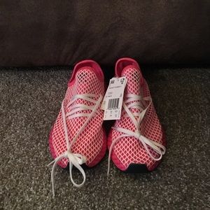 Adidas Girls’ Deerupt Runner Junior Casual Shoes